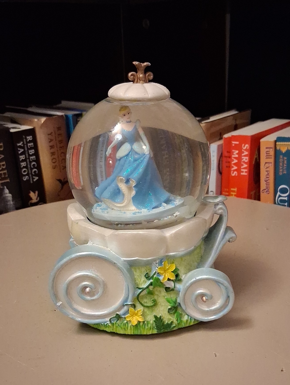 Cinderella Glass Snow Globe